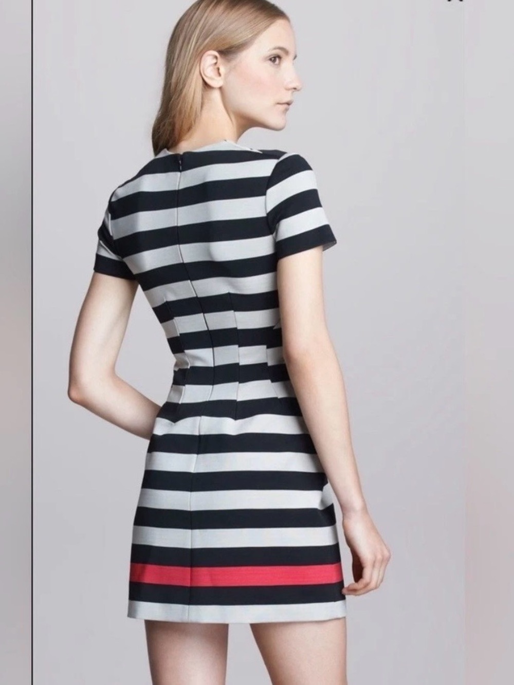 DVF - Diane Von Furstenberg Yazmine Striped Dress - Women’s Size 4 Short Dress